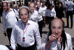 Parade on the move along La Croisette