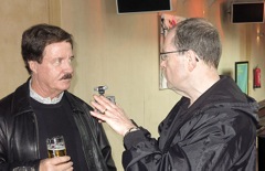 Tony Currie interviews Bud Ballou for Radio Six International