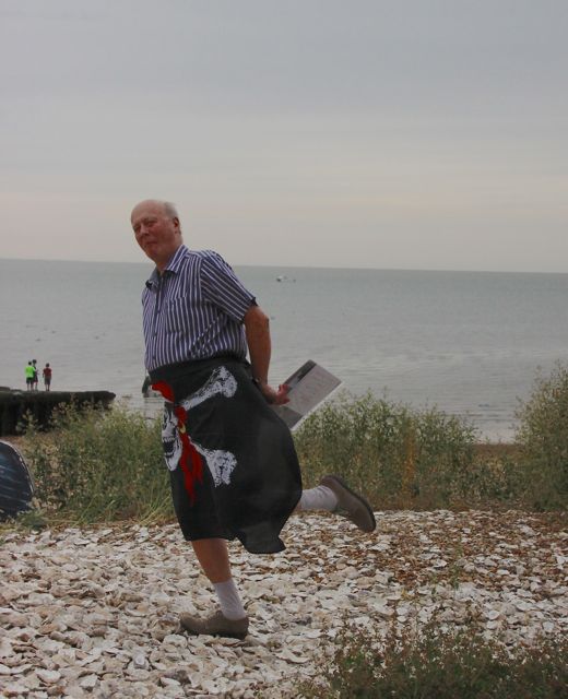 A pirate with a few oyster shells