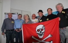 Ross Brown, Dick Dickerson, Peggy Knight, Bob le Roi, Norm St John, Ricky MIchaels, Mike Hayes