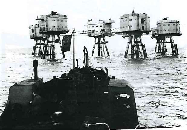 Shivering Sands Forts in 1943