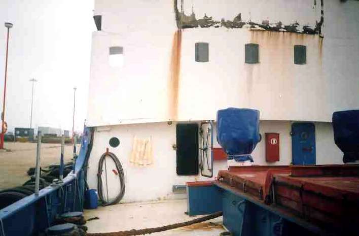 MV Communicator Bridge from deck
