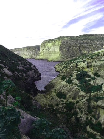 Xlendi cliffs Xlendi cliffs