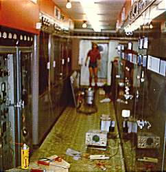 Transmitter hall Robin Banks in background