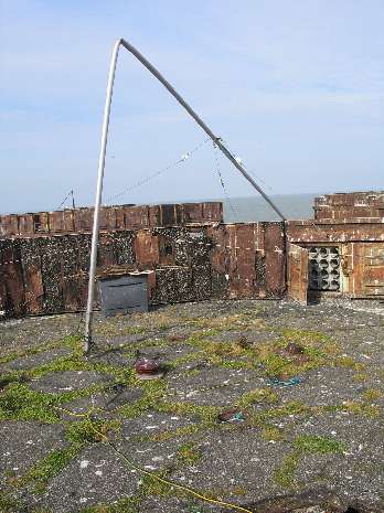 Red Sands Radio bent antenna 2