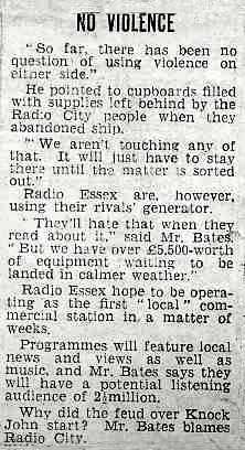 Unknown report September 65