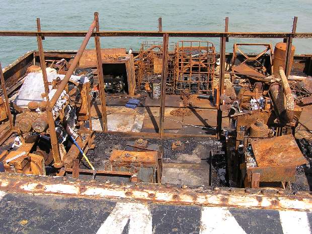 Generator hut remains