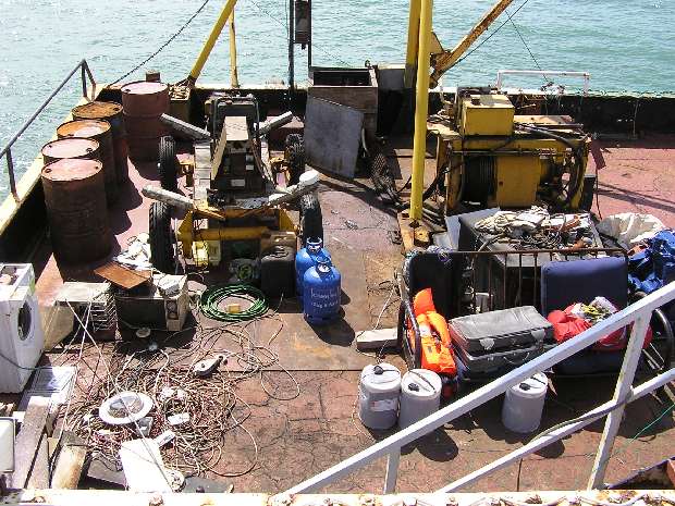 Looking down from Helipad