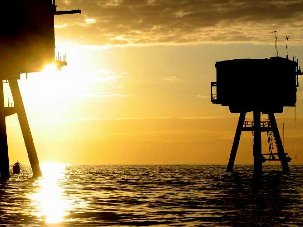 Super Sunset by Searchlight Tower