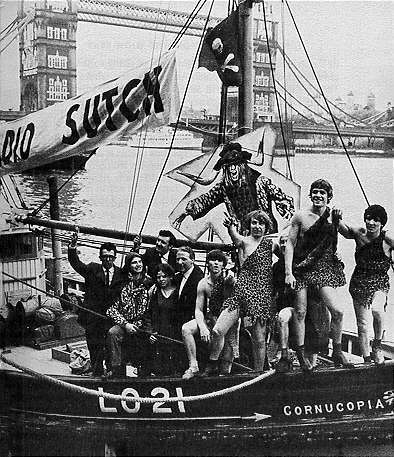 Terry King, David Sutch, Brian paull, Candy & Reg Calvert