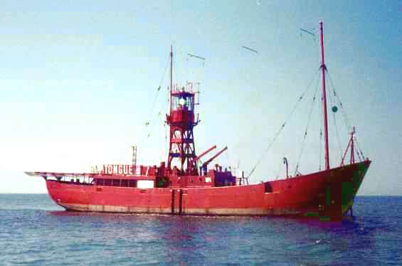 LV 1 Tongue Light Vessel in 1985